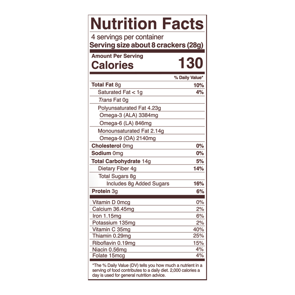 Maple & Cinnamon Sprouted Crisps Organic