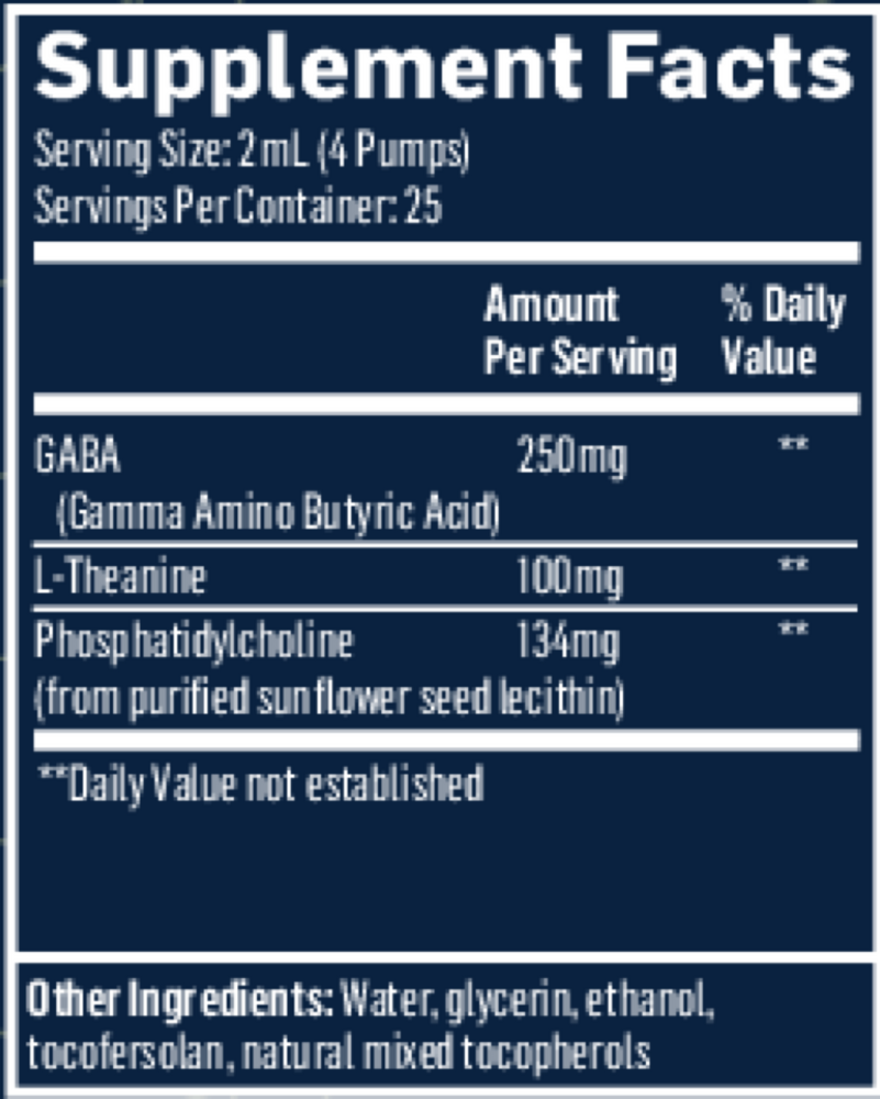 Liposomal GABA with L-Theanine