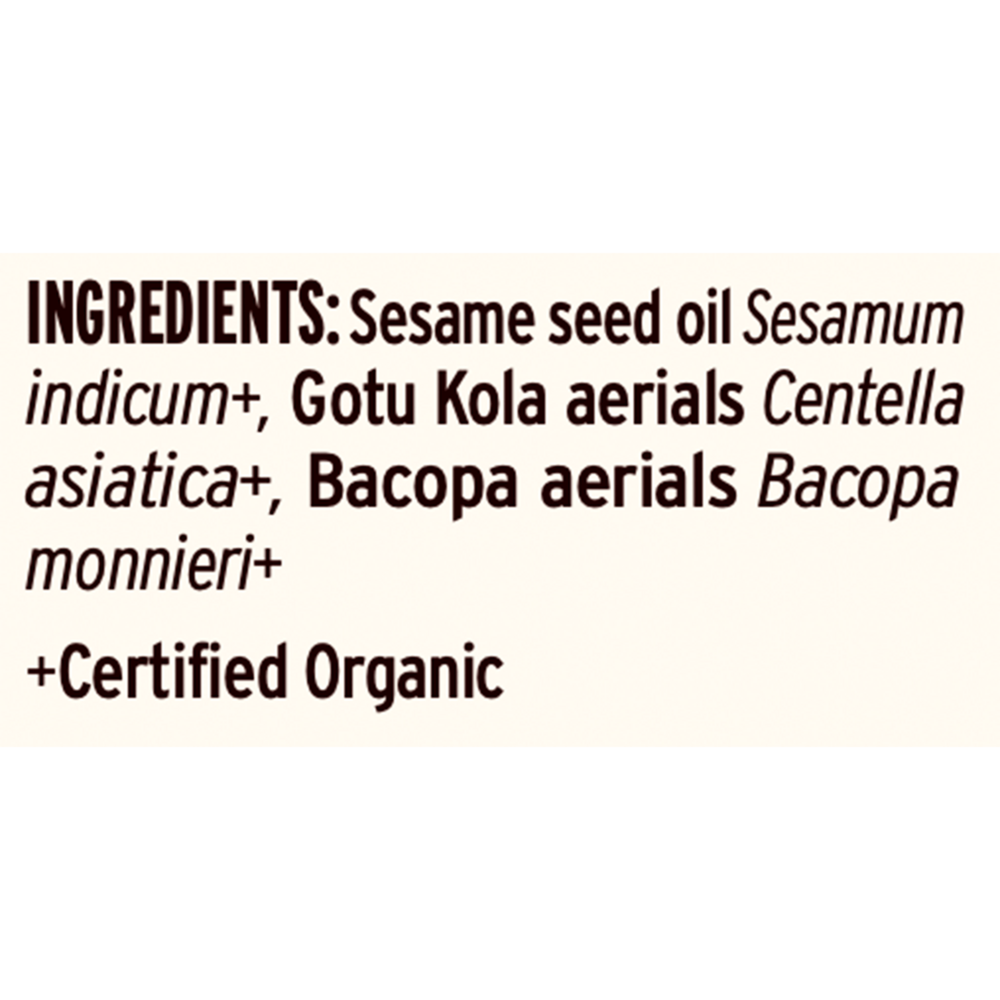 Brahmi Oil Sesame, Organic