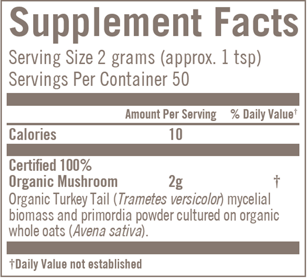 Turkey Tail Mushroom Superfood Powder