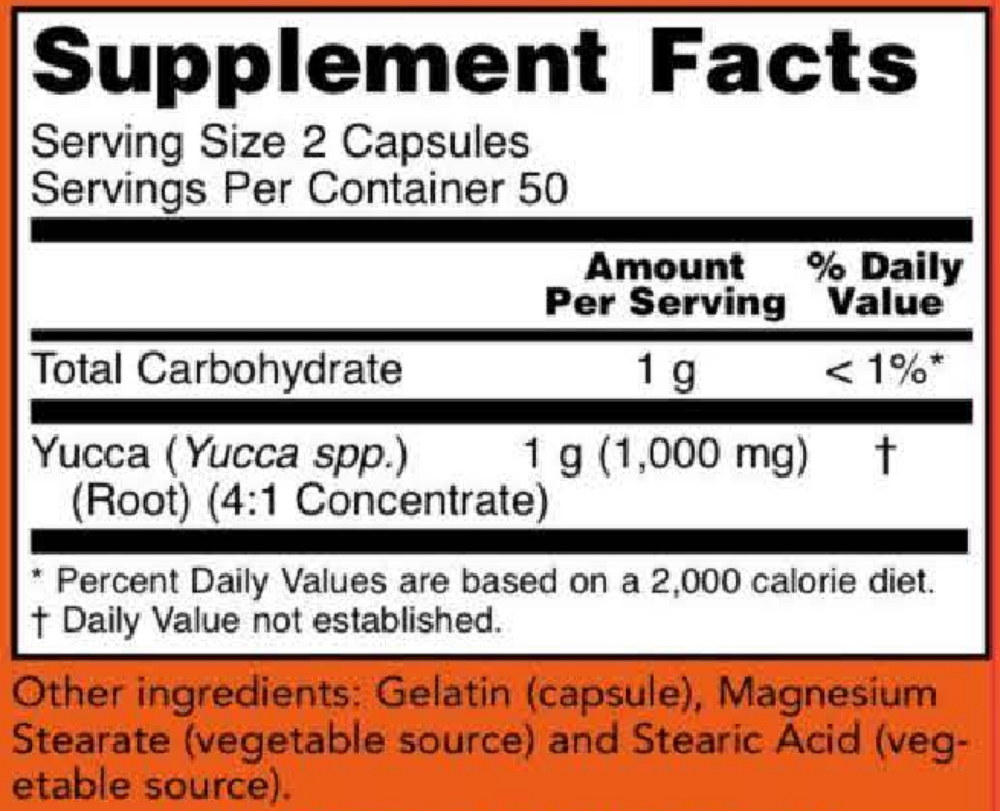 Yucca 500mg