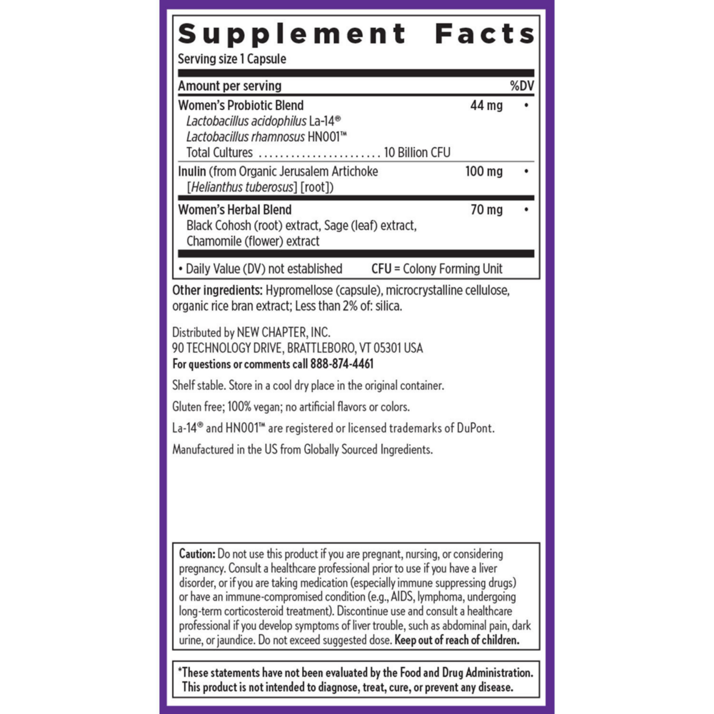 All Flora Probiotic Menopause Balance