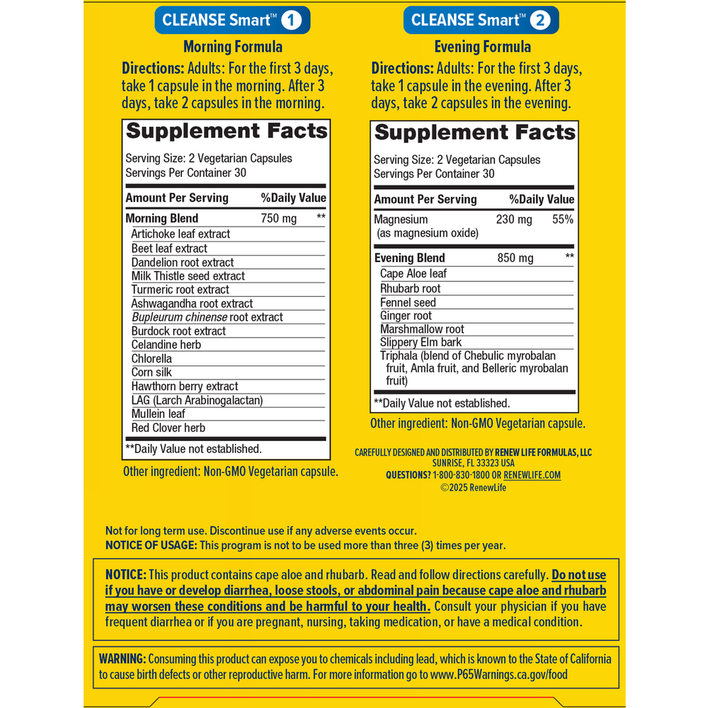 Cleanse Smart 30-day Program Kit