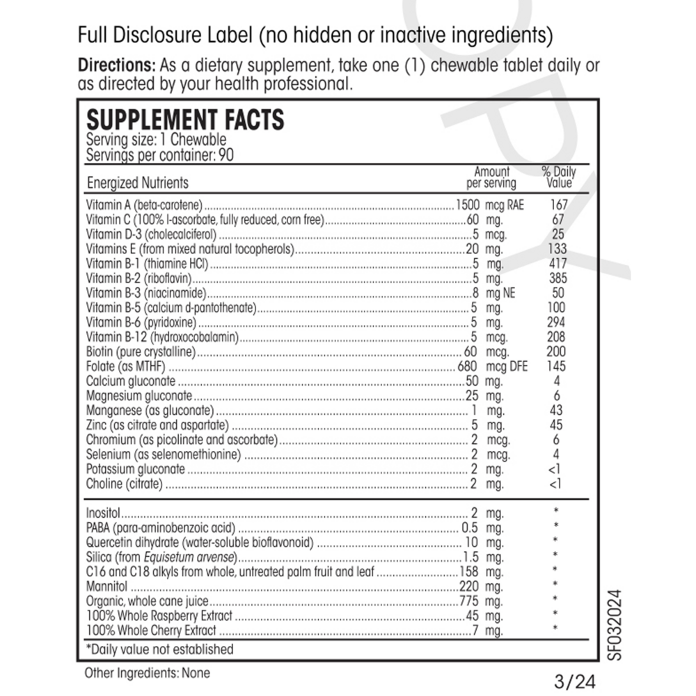 LifeGuard Chewables Cherry/Rasp