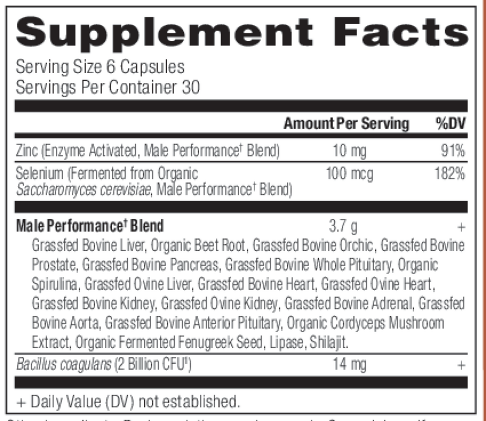 Ancient Glandulars - Male Performance