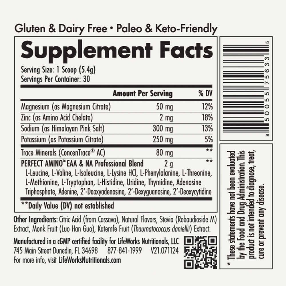 Essential Aminos + Electrolytes