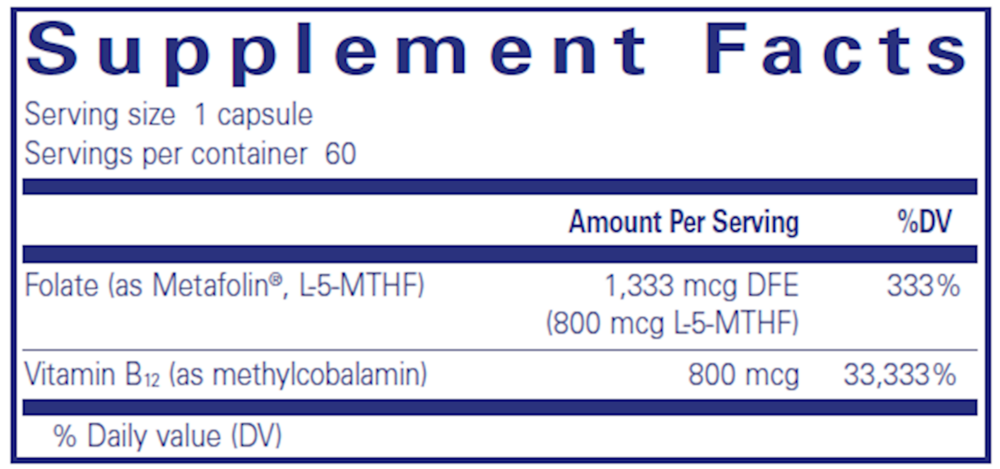 B12 Folate