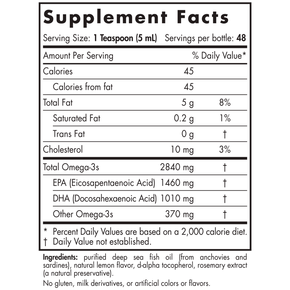 ProOmega Lemon Liquid