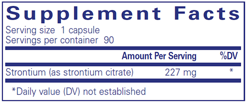 Strontium (Citrate)