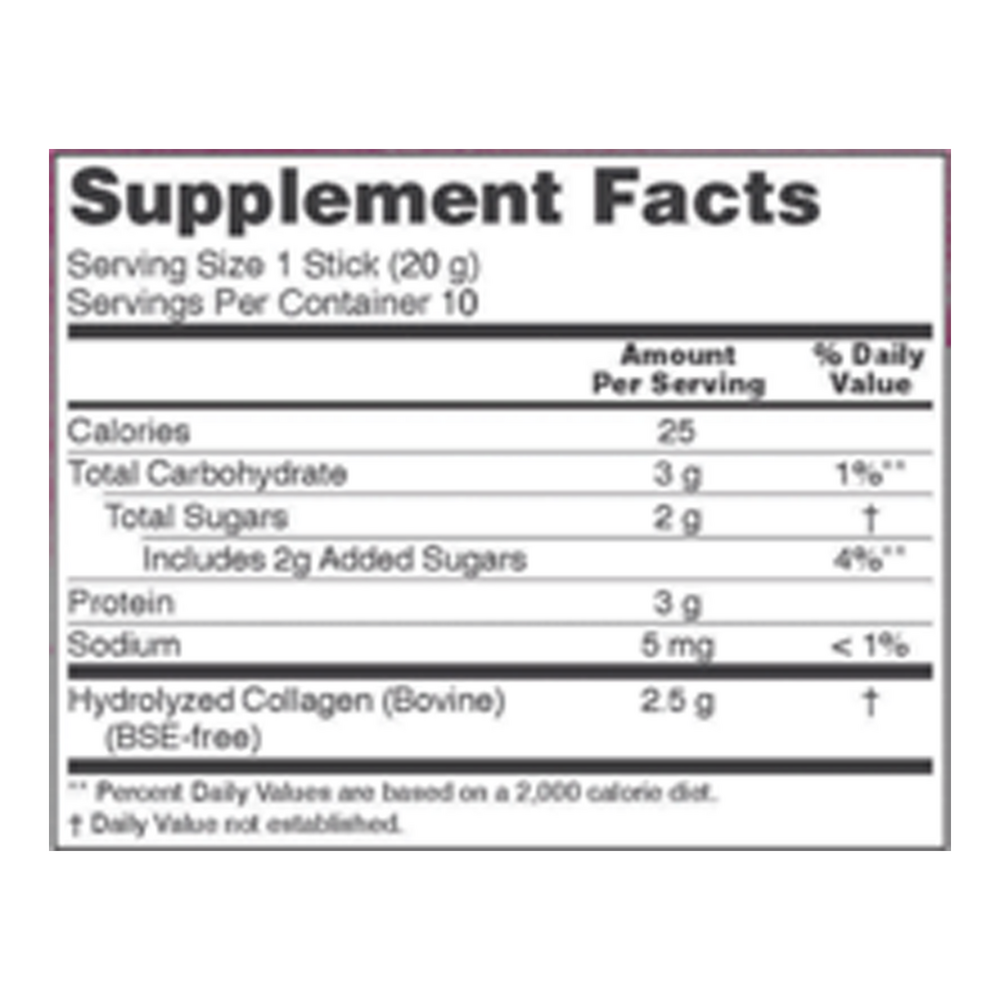 Collagen Jelly Beauty Complex, Sweet Plum