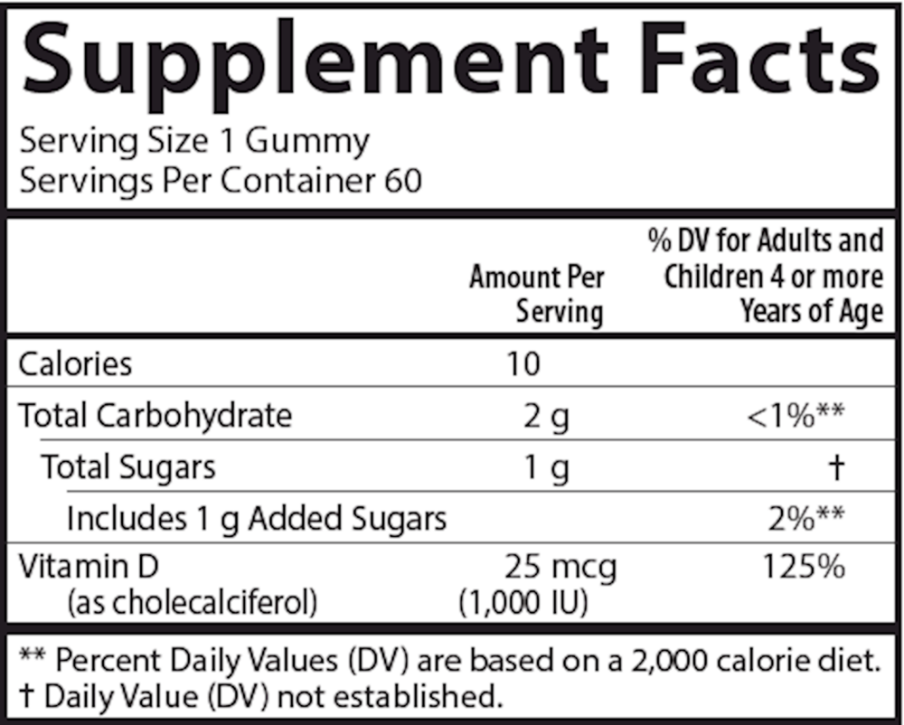 Kid's Vitamin D3