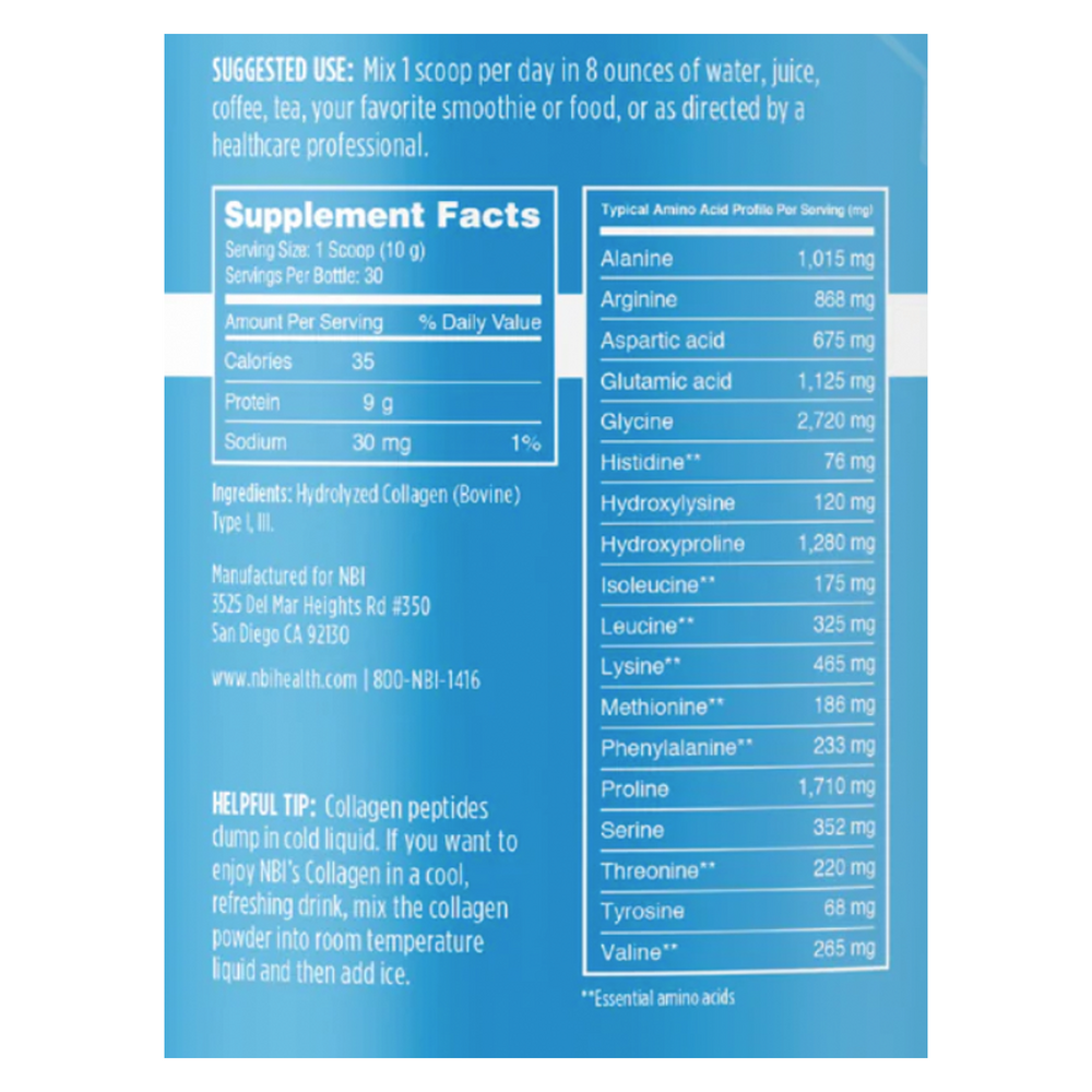 Collagen Types I & III Powder