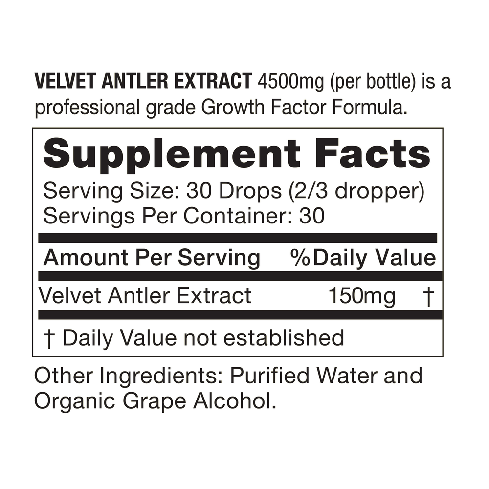 Velvet Antler Extract (VAE) 4500