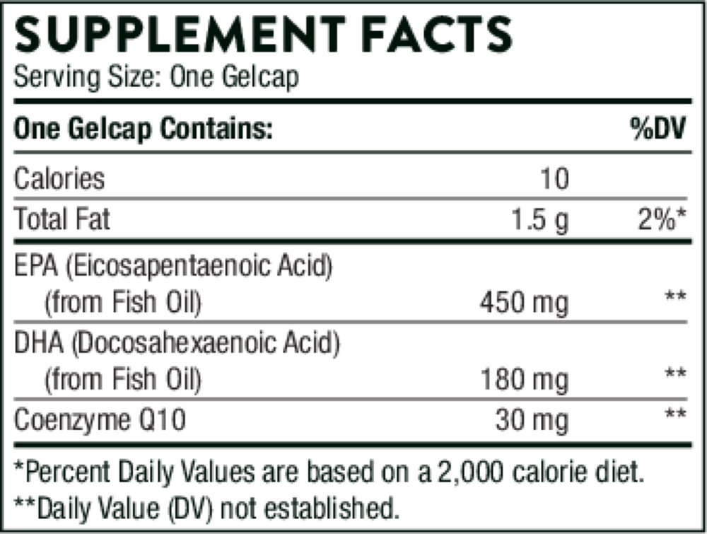 Omega-3 with CoQ10