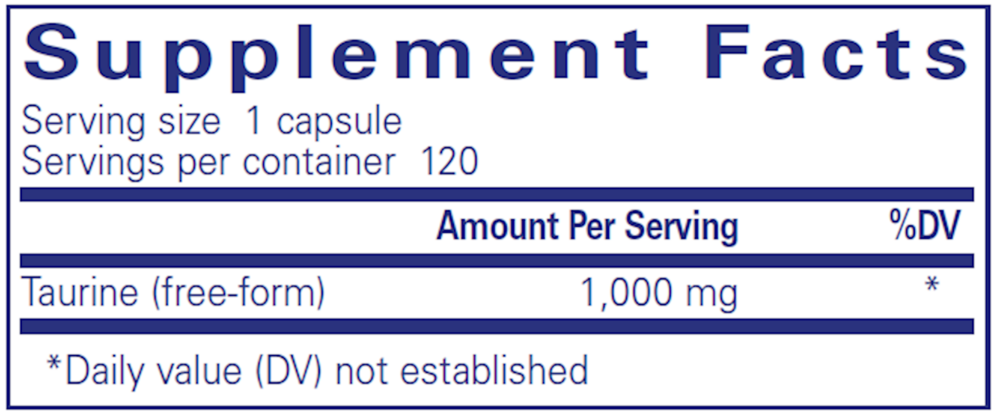 Taurine 1000mg