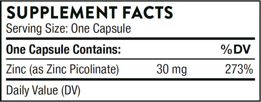 Zinc Picolinate 30mg