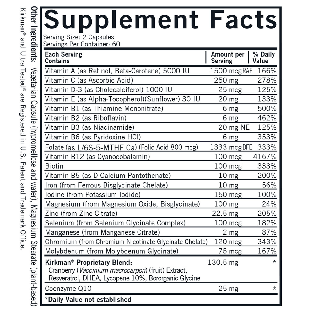 Women's Multi-Vitamin & Mineral