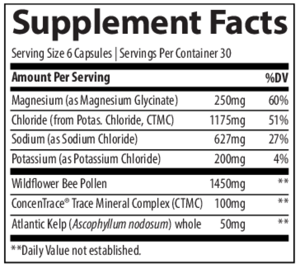 TM Ancestral Wholefood Minerals Capsules