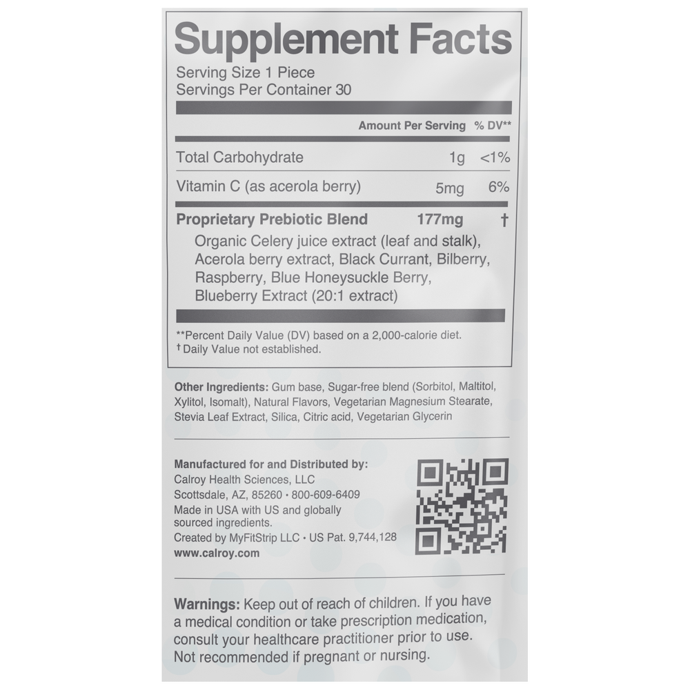 Oral Microbiome Gum-Based Dietary Supplement