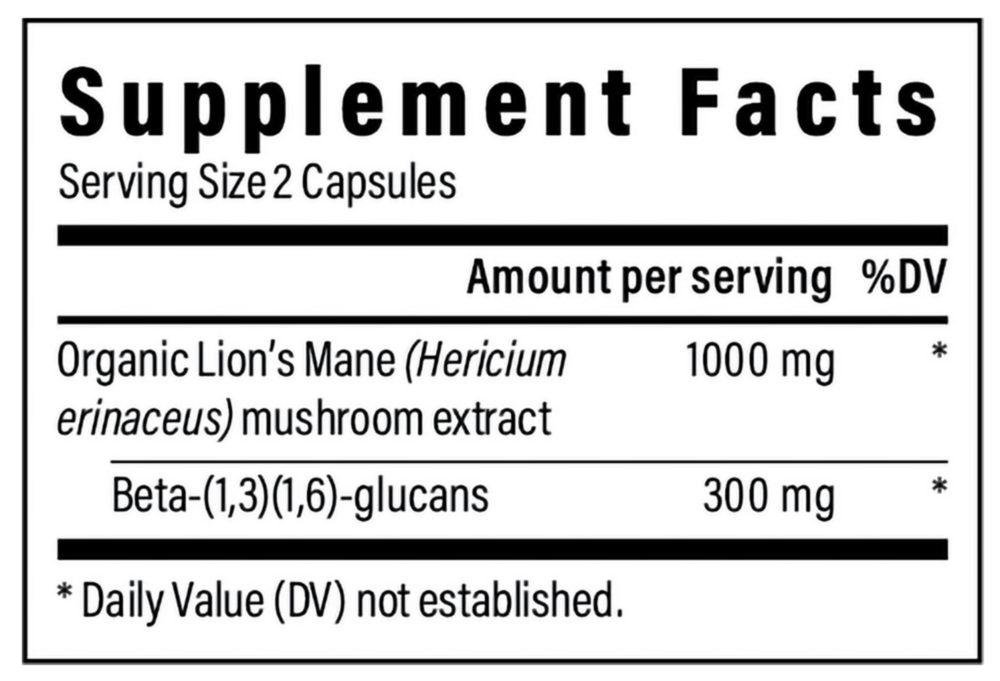 Lion's Mane Extract Capsules