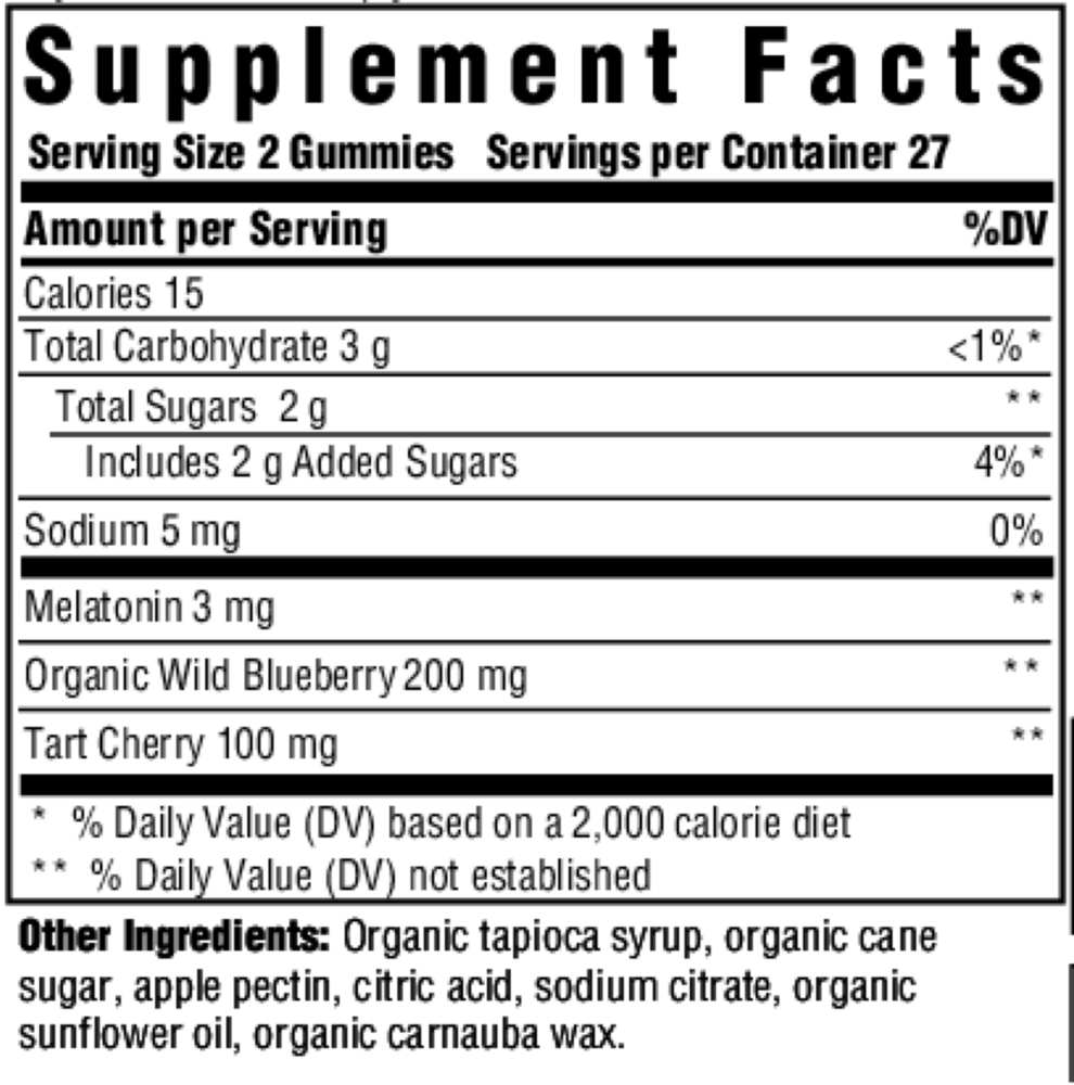 Melatonin Berry Good Sleep®* Gummies