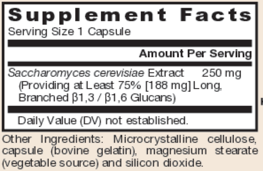 Beta Glucan 250mg