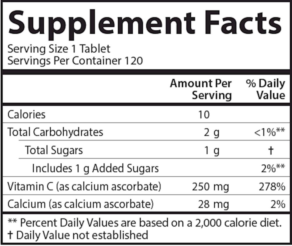 Kid's Chewable Vitamin C