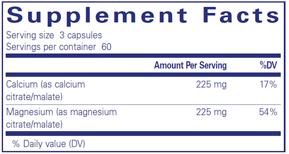 Calcium Mag (Citrate/Malate)