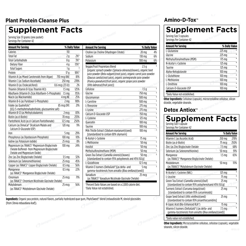 Plant Protein Cleanse Plus - 21 Day Detox Program (California Only)