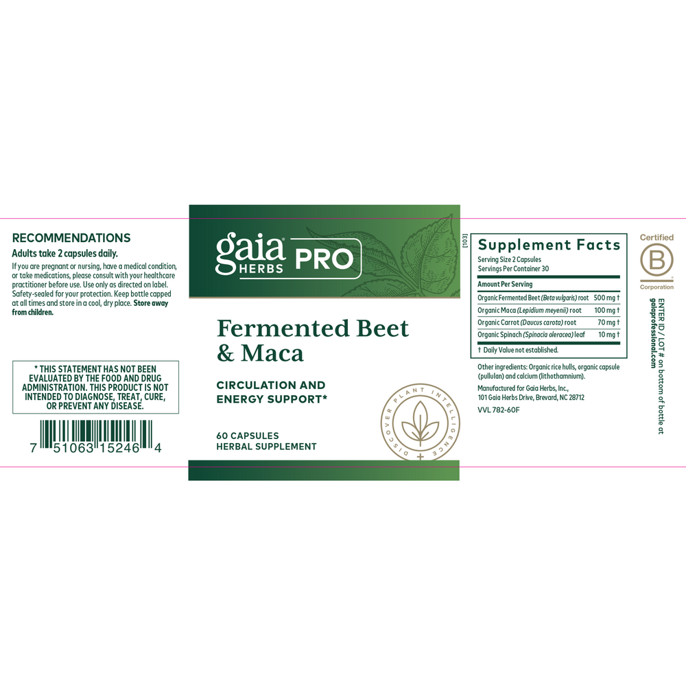 Fermented Beet & Maca