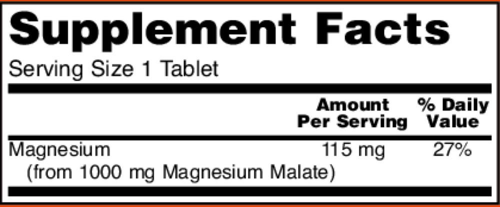 Magnesium Malate 1000mg