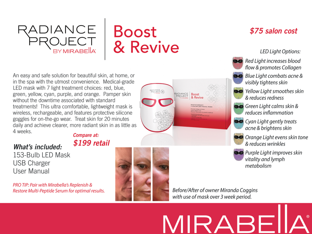 Phototherapy 7-Color LED Facial Mask with Near Infrared