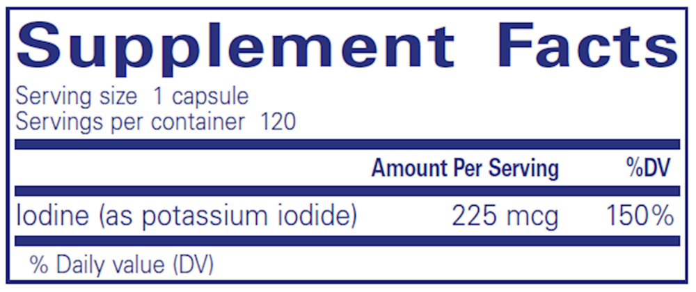 Iodine (Potassium Iodide)