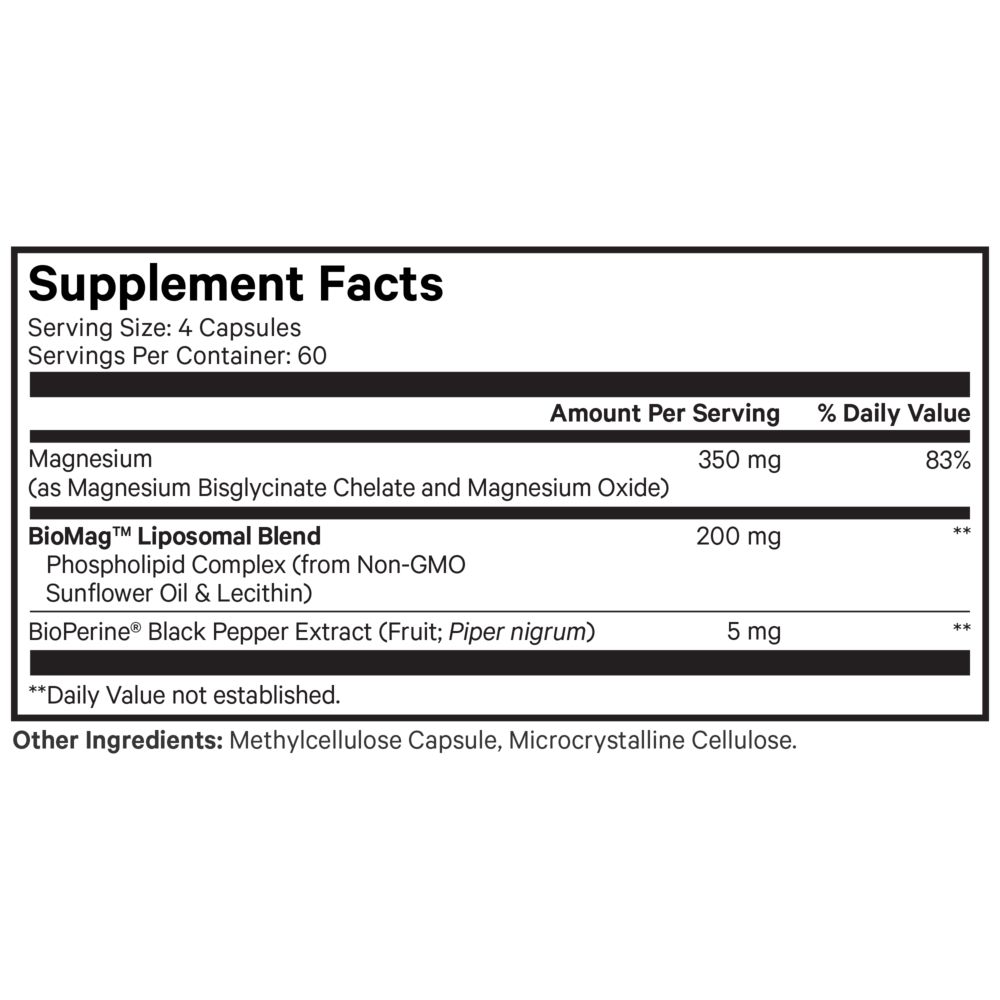 Liposomal Magnesium Glycinate