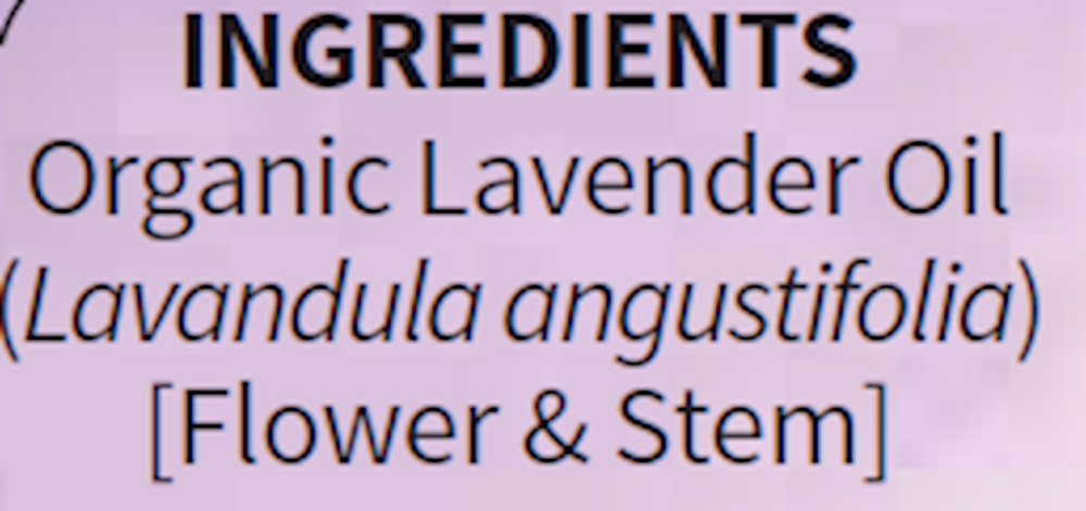 Lavender Essential Oil Organic