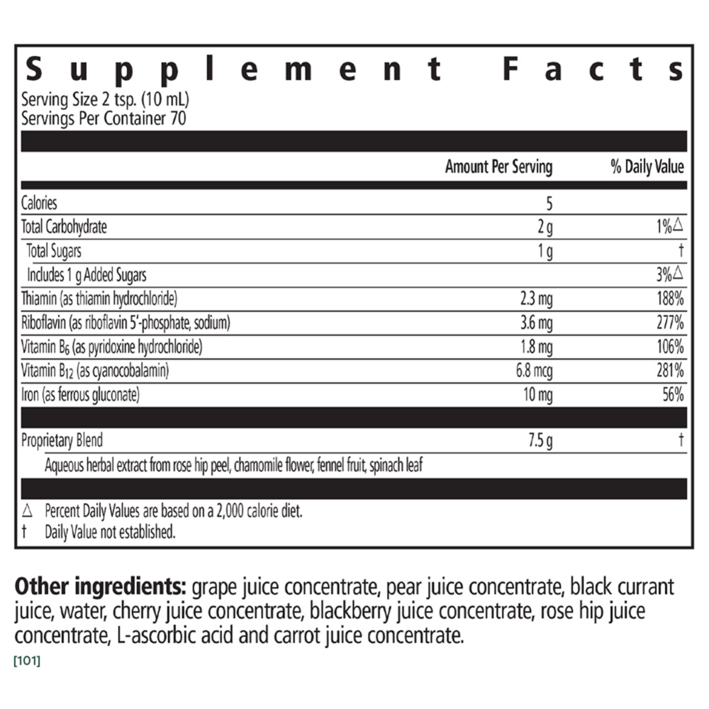 Floradix Floravital Iron + Herbs