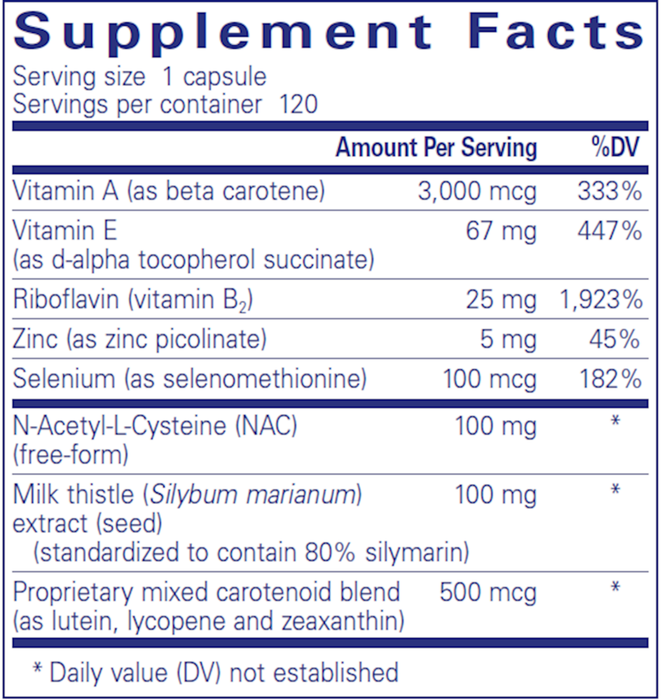 Antioxidant Formula
