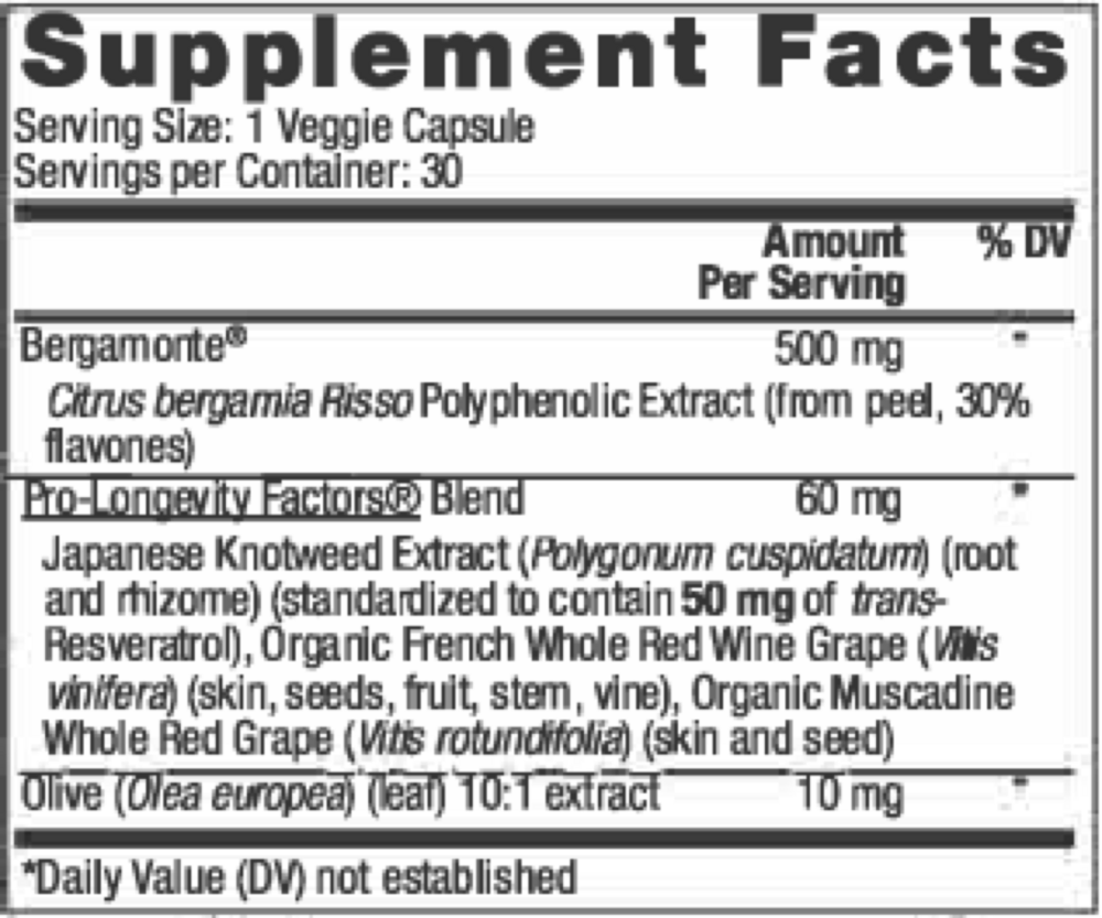 Bergamot Cholesterol Support