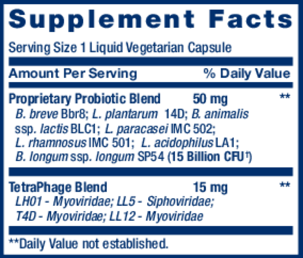 FLORASSIST GI with Phage Technology