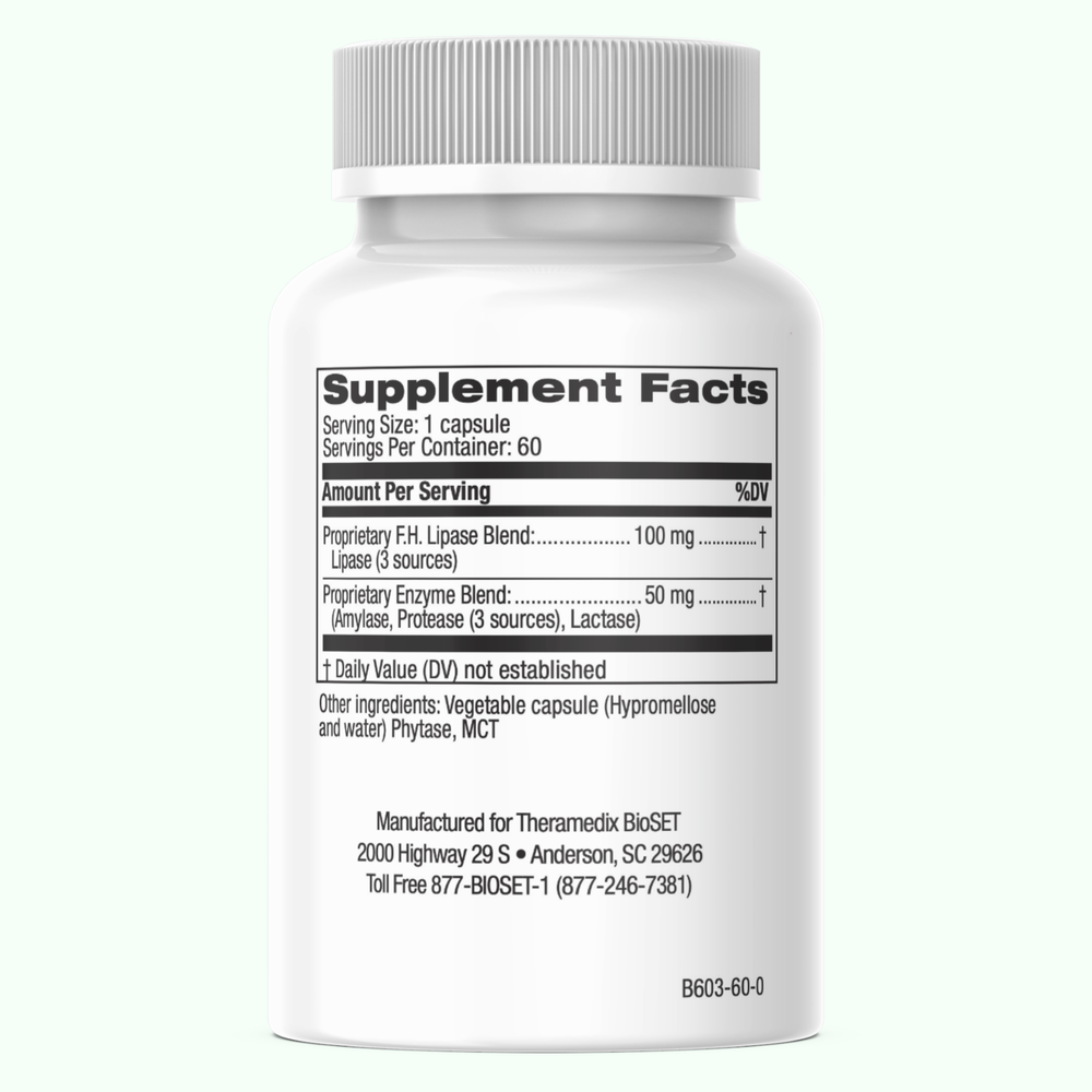 Fat High Lipase Digestion LPS