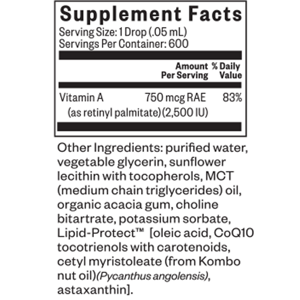 Vitamin A Drops 2500IU