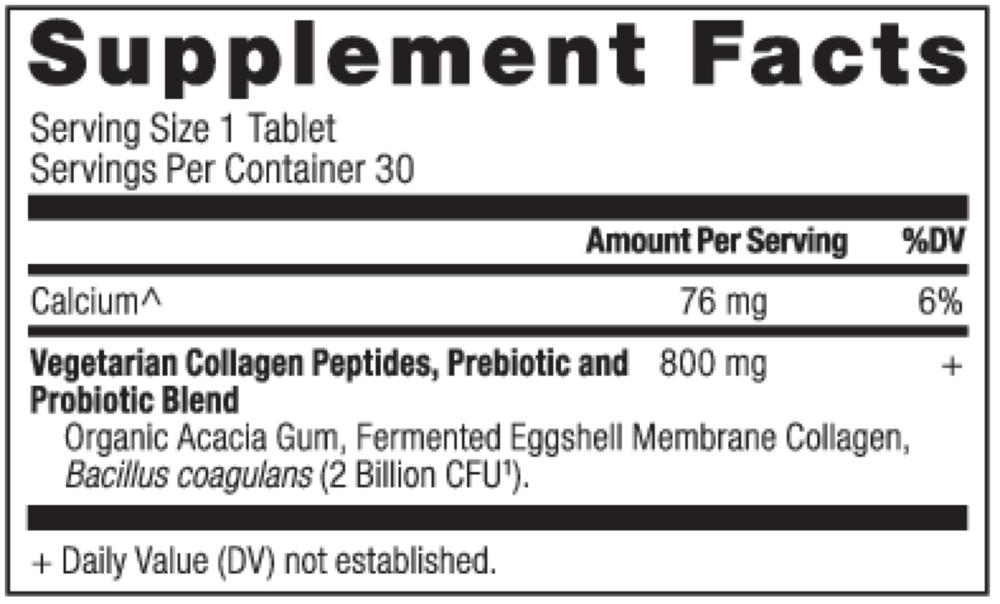 Vegetarian Collagen Peptides Tablets