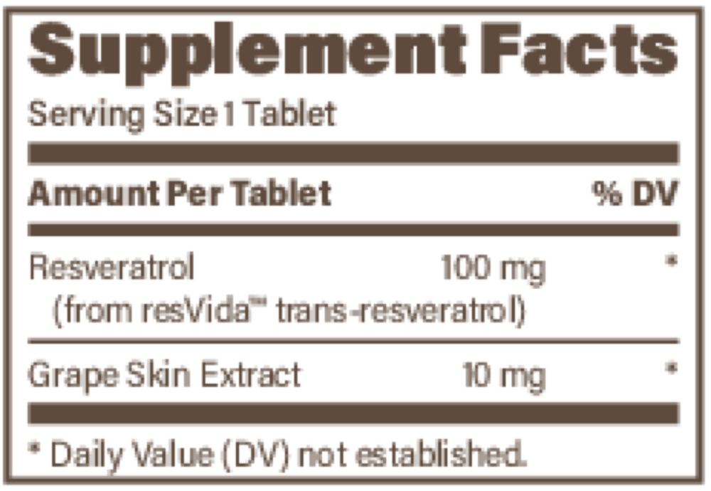 Resveratrol from resVida™ 100mg