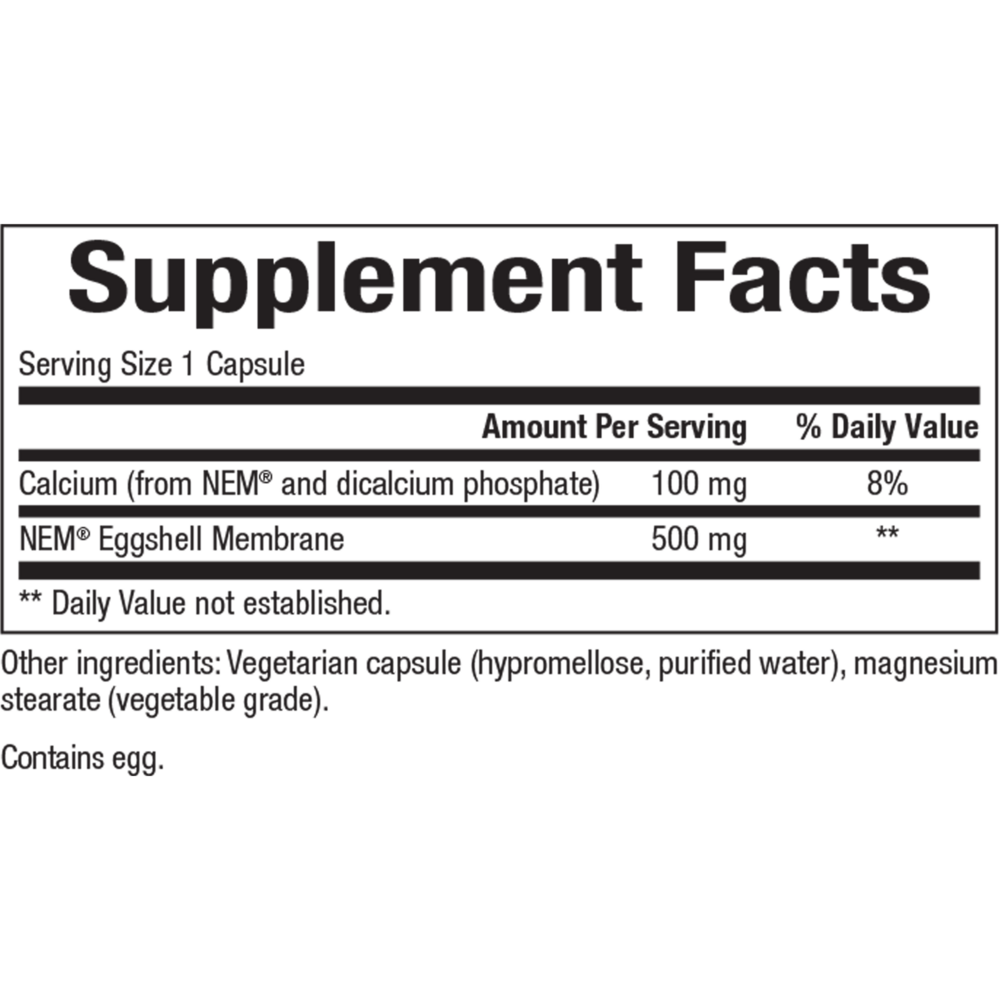 NEM Eggshell Membrane 500mg