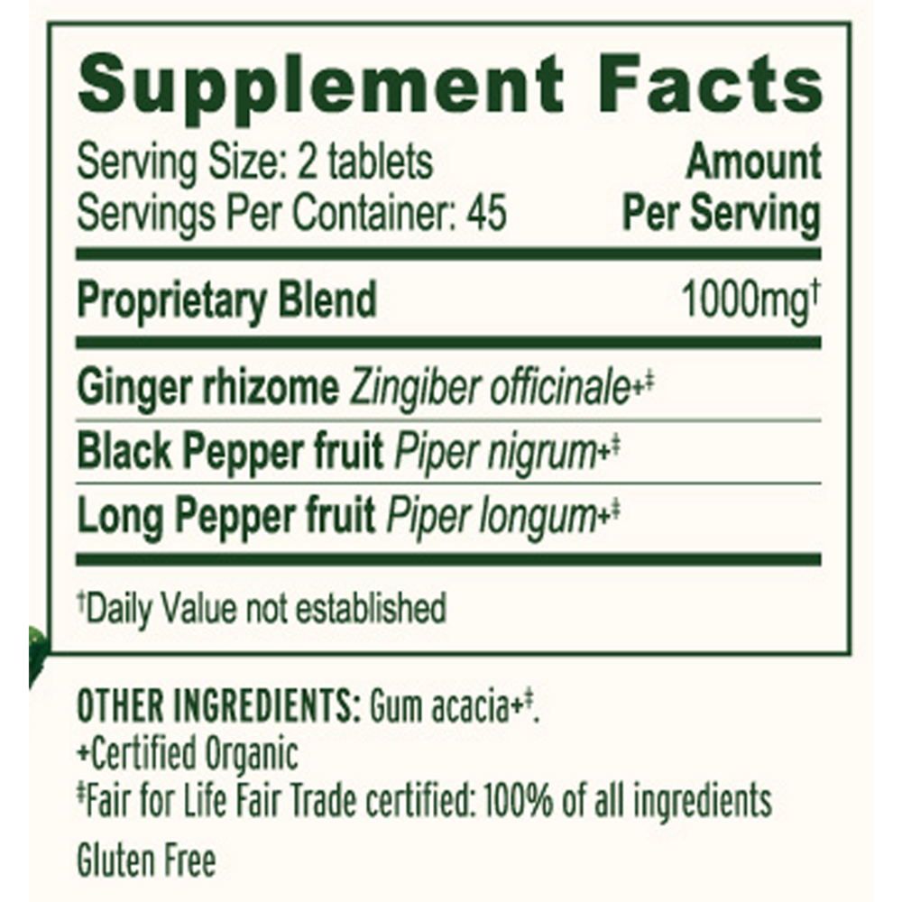 Kapha Digest, Organic