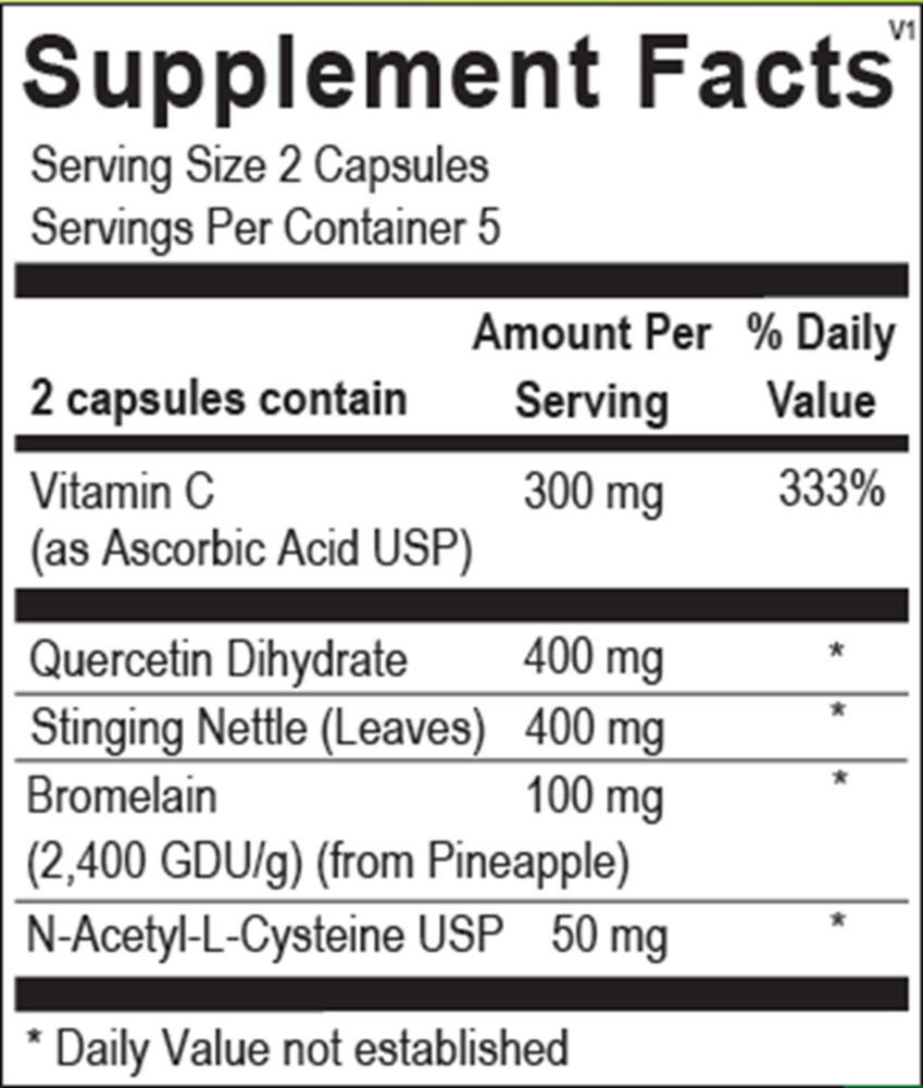 Natural D-Hist Blister Packs