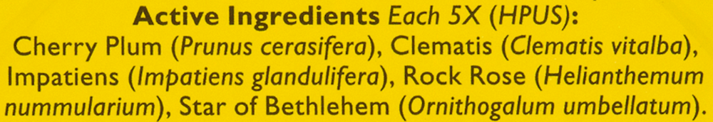 Rescue Pastilles Orange and Elderflower