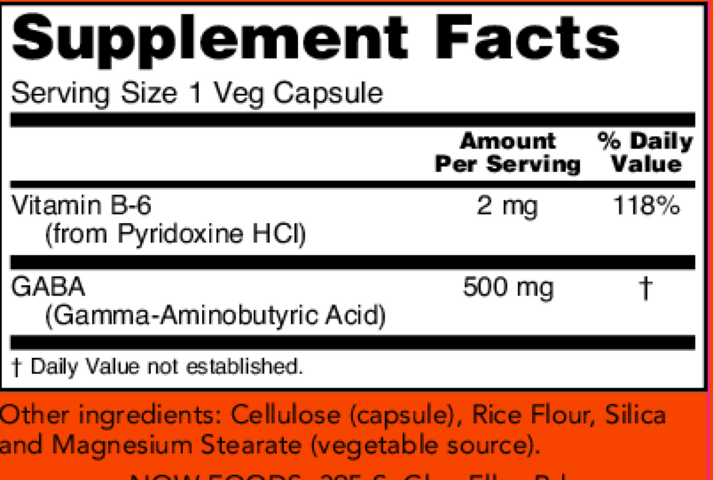 GABA 500mg