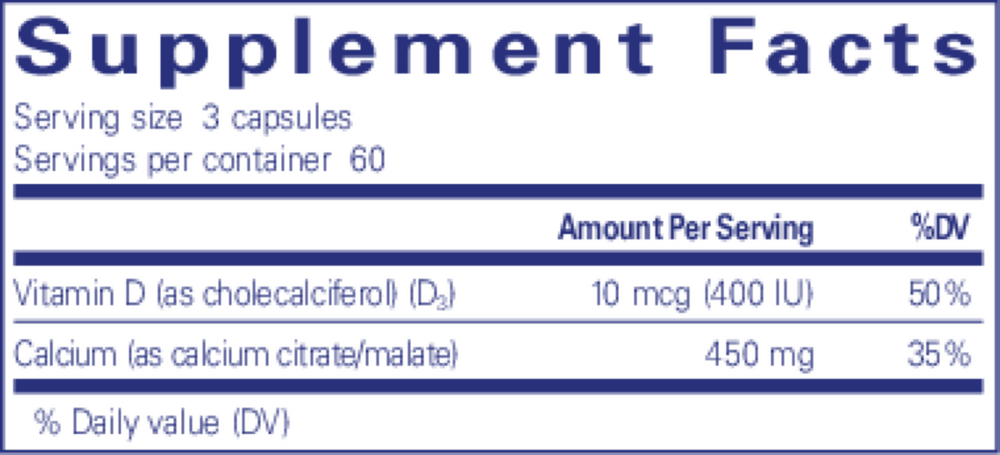 Calcium With Vitamin D3