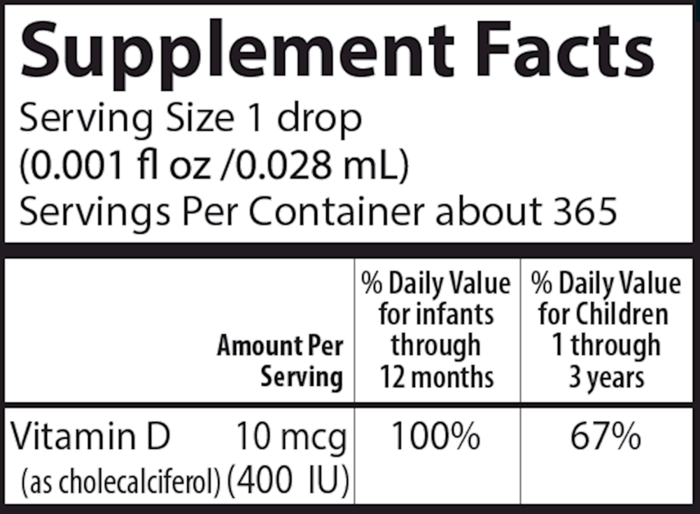 Baby's Super Daily D3